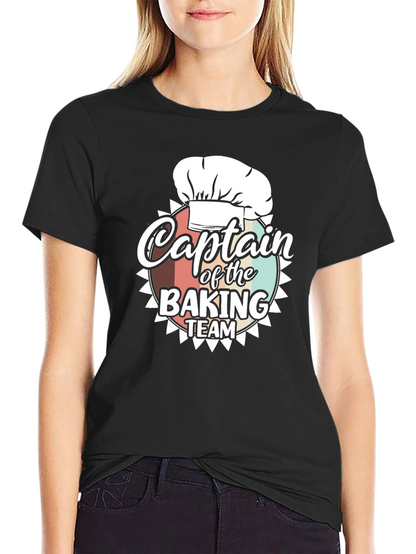 Captain of the Baking Team Graphic T-Shirt