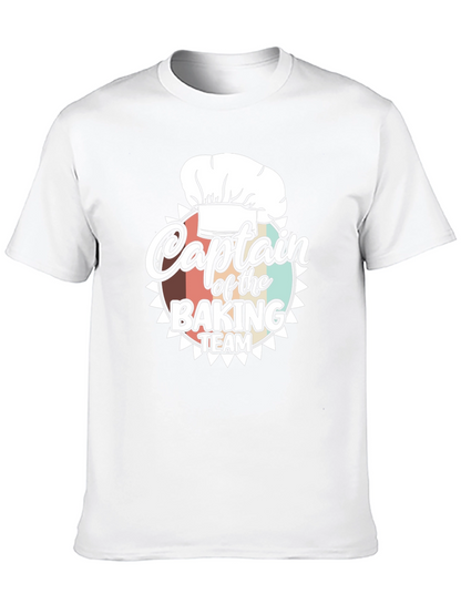 Captain of the Baking Team Graphic T-Shirt