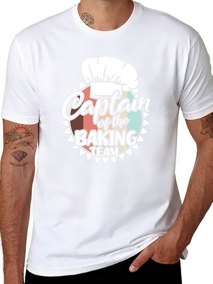 Captain of the Baking Team Graphic T-Shirt