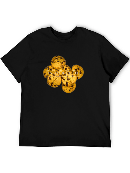 Cookies Periodic Table Mens Black T-Shirt