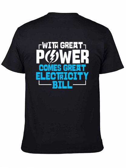 Funny Electrician Power T-Shirt