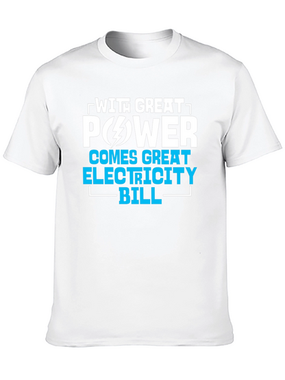 Funny Electrician Power T-Shirt
