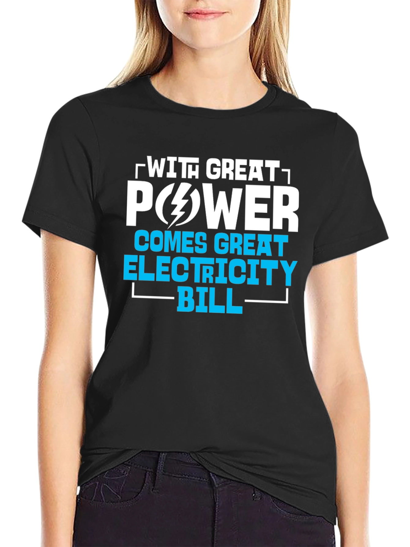 Funny Electrician Power T-Shirt