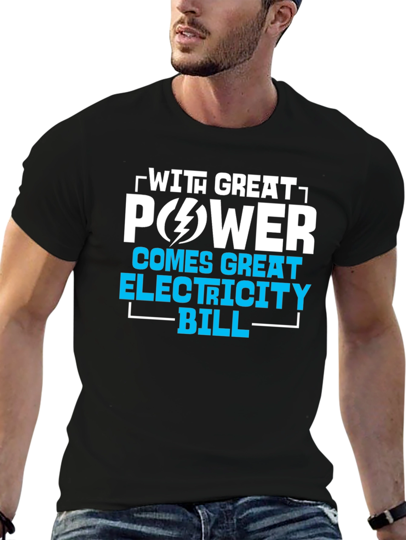 Funny Electrician Power T-Shirt