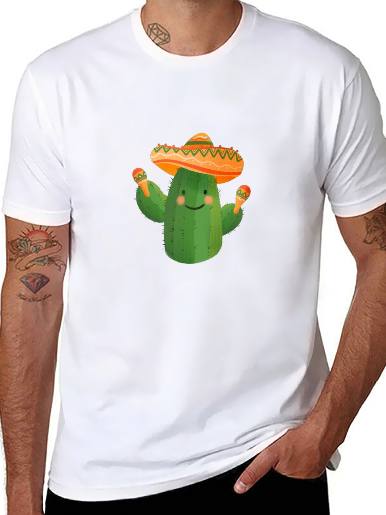 Cactus Sombrero Graphic Tee
