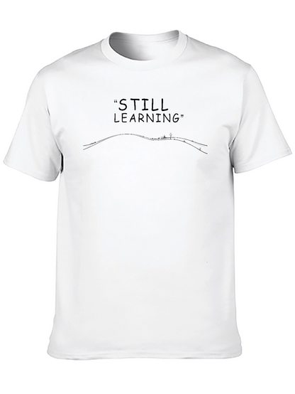 Still Learning Graphic Tee - Black