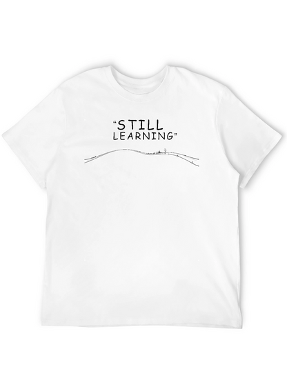 Still Learning Graphic Tee - Black