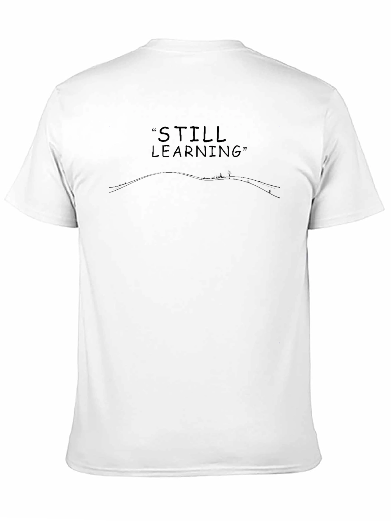 Still Learning Graphic Tee - Black