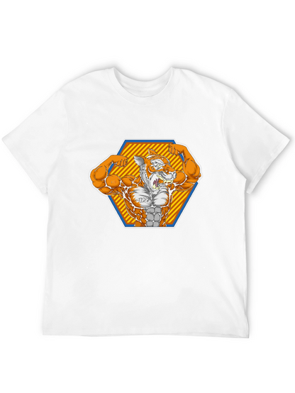 Tiger Muscle Black T-Shirt