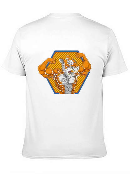 Tiger Muscle Black T-Shirt