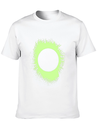 Eclipse Tee: Graphic Print Black T-Shirt