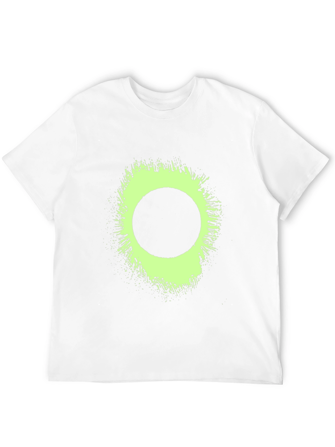Eclipse Tee: Graphic Print Black T-Shirt