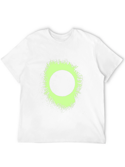 Eclipse Tee: Graphic Print Black T-Shirt