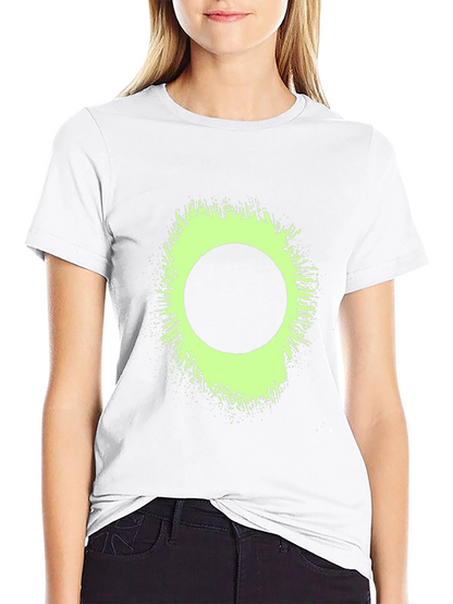 Eclipse Tee: Graphic Print Black T-Shirt