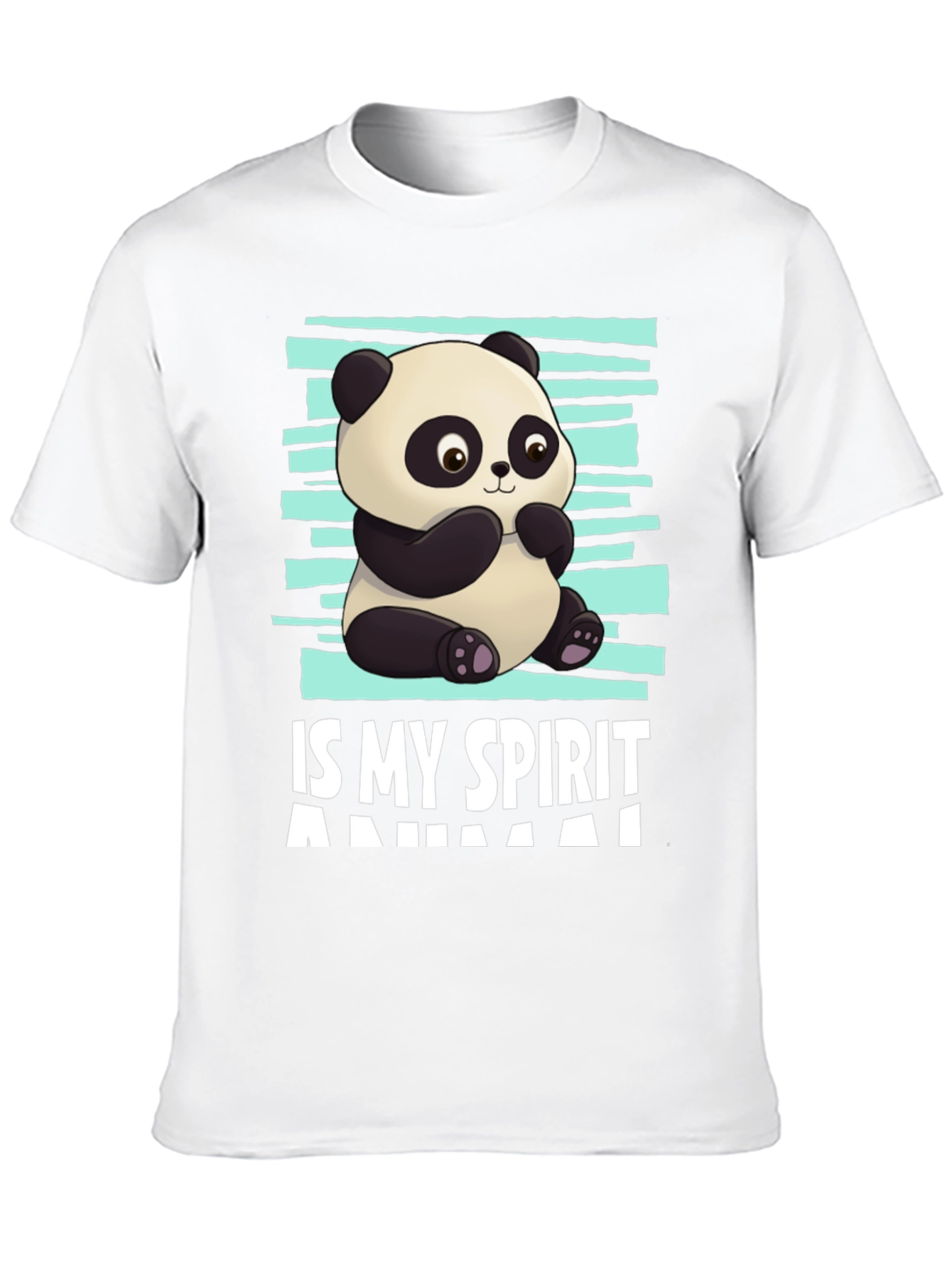 Panda Spirit Animal Graphic T-Shirt