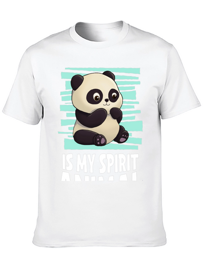 Panda Spirit Animal Graphic T-Shirt