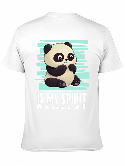 Panda Spirit Animal Graphic T-Shirt