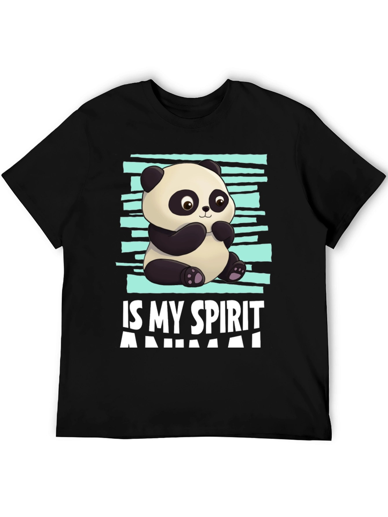 Panda Spirit Animal Graphic T-Shirt