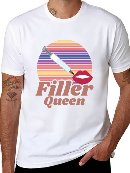 Filler Queen Graphic T-Shirt - Aesthetic Injector Tee