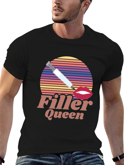 Filler Queen Graphic T-Shirt - Aesthetic Injector Tee