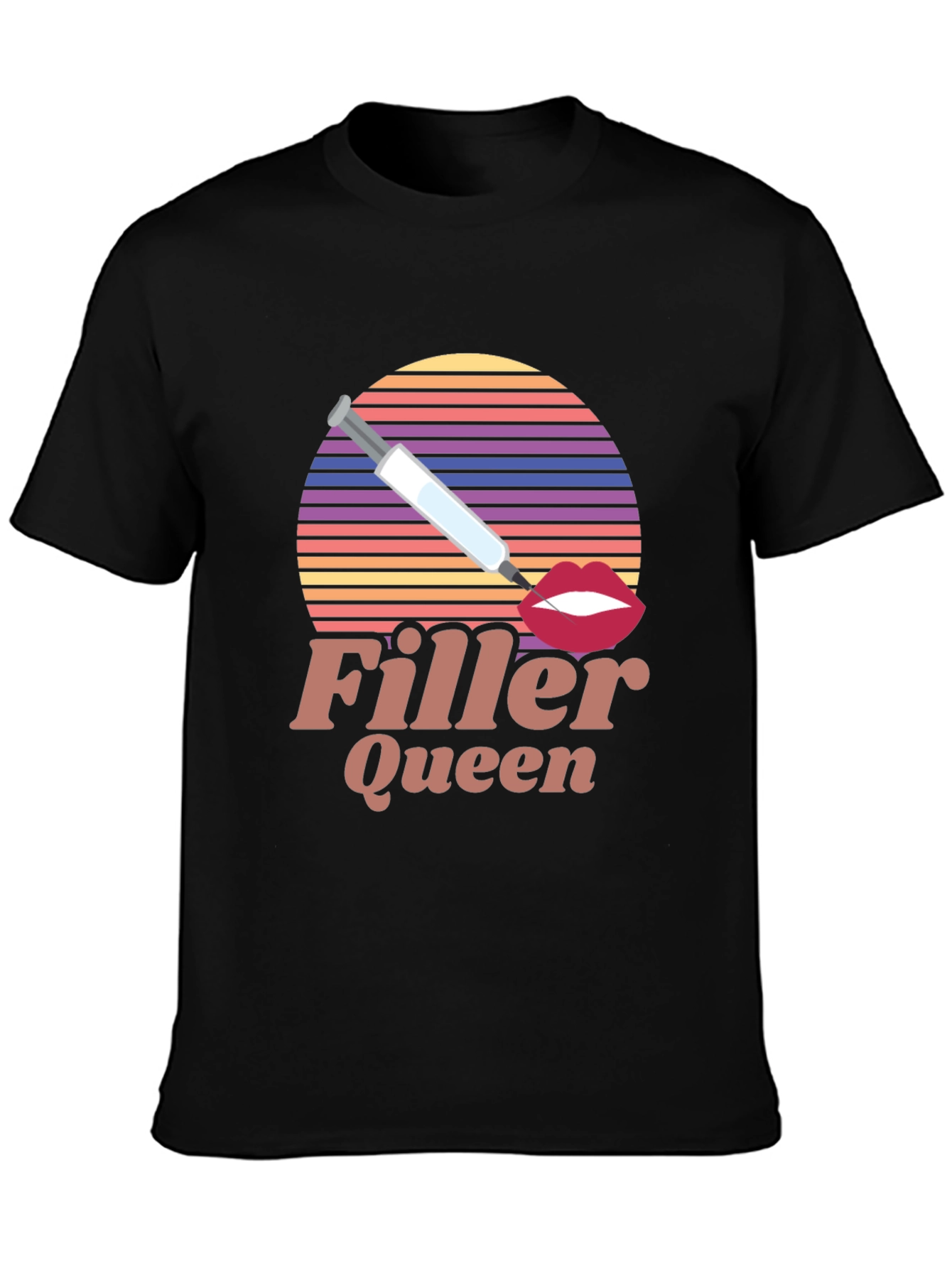 Filler Queen Graphic T-Shirt - Aesthetic Injector Tee