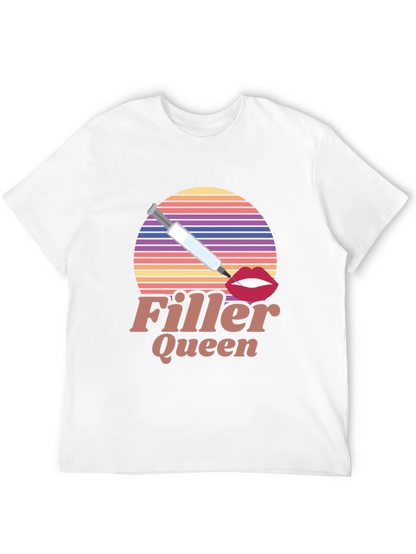 Filler Queen Graphic T-Shirt - Aesthetic Injector Tee