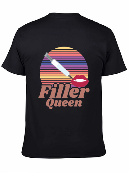 Filler Queen Graphic T-Shirt - Aesthetic Injector Tee