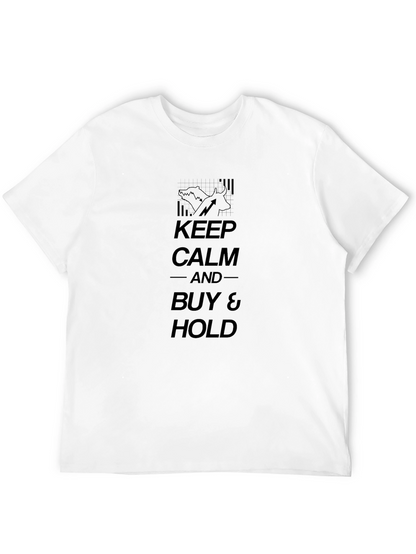 Keep Calm & Buy and Hold Black T-Shirt