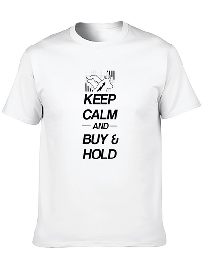 Keep Calm & Buy and Hold Black T-Shirt