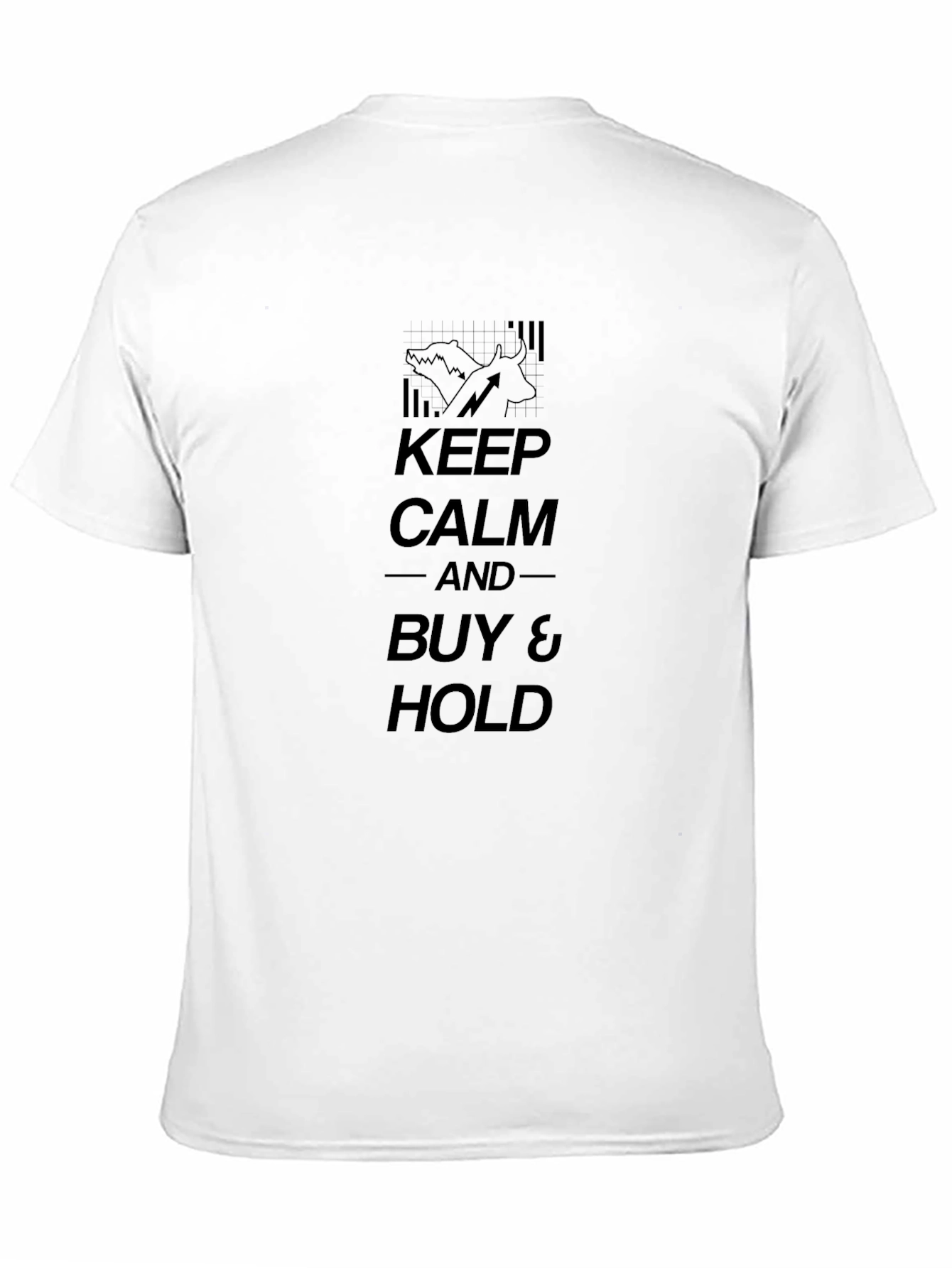 Keep Calm & Buy and Hold Black T-Shirt