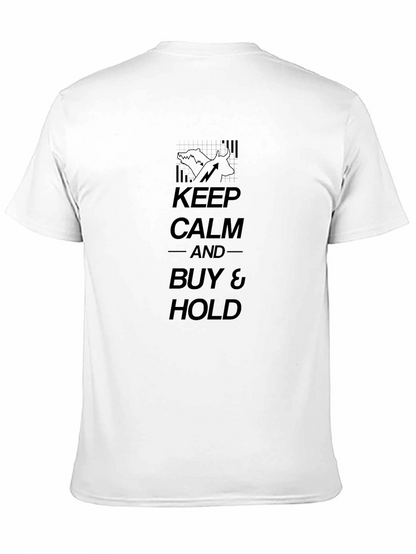 Keep Calm & Buy and Hold Black T-Shirt