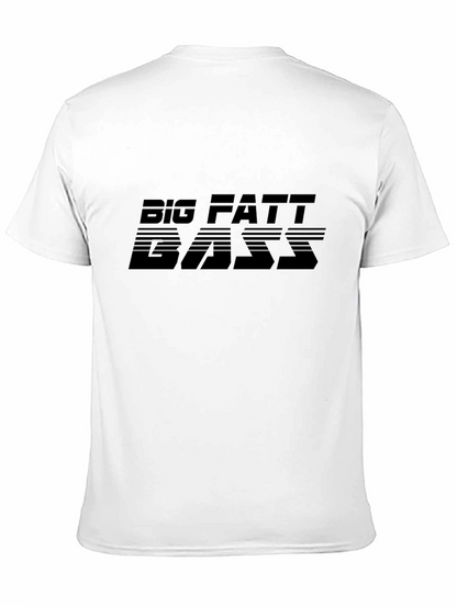 Big Fatt Bass T-Shirt - Classic Fit Black Tee