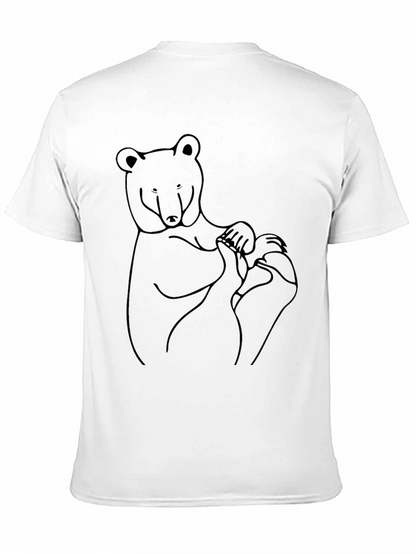 Bear Graphic Tee - Relaxed Fit