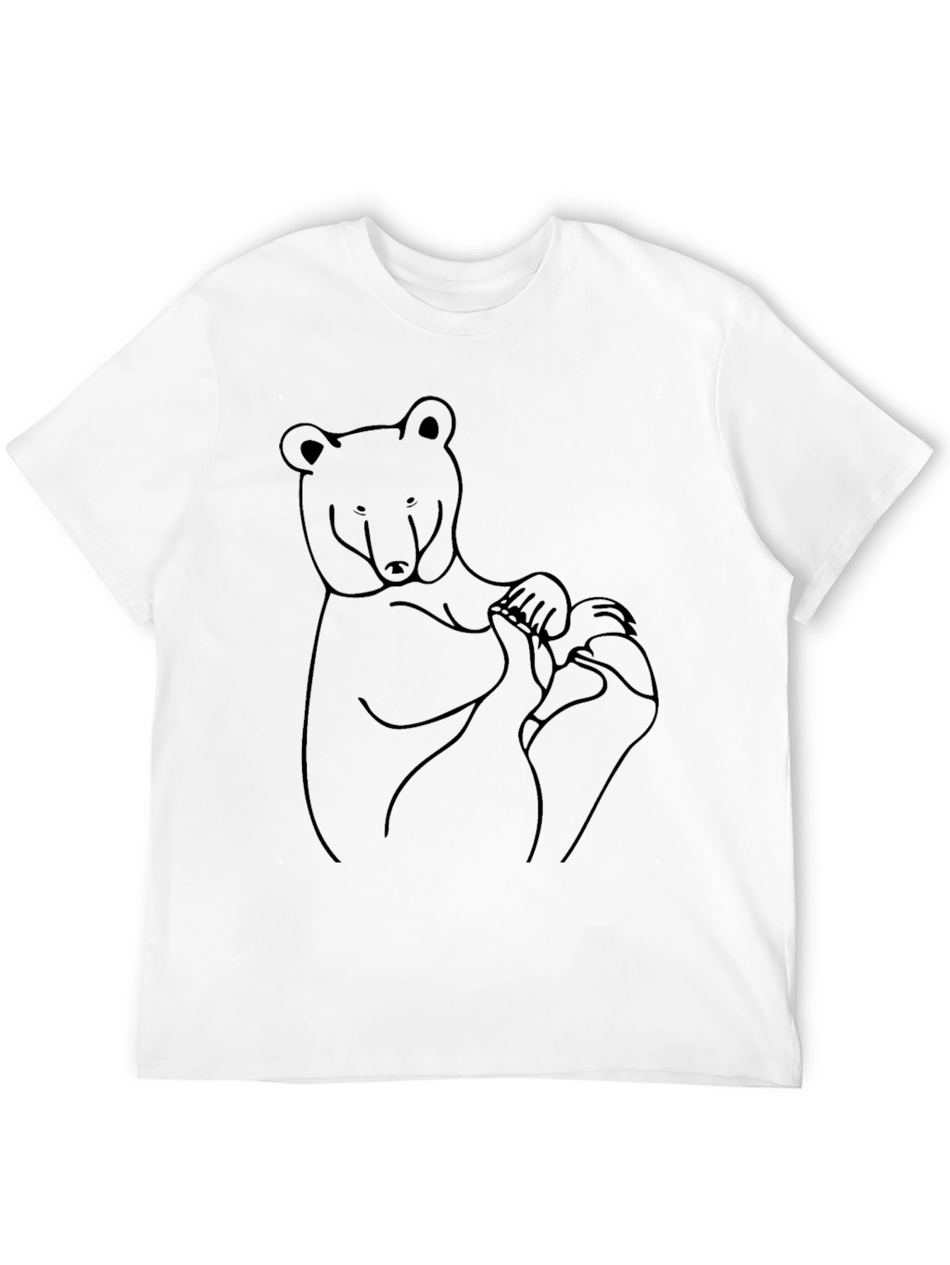 Bear Graphic Tee - Relaxed Fit