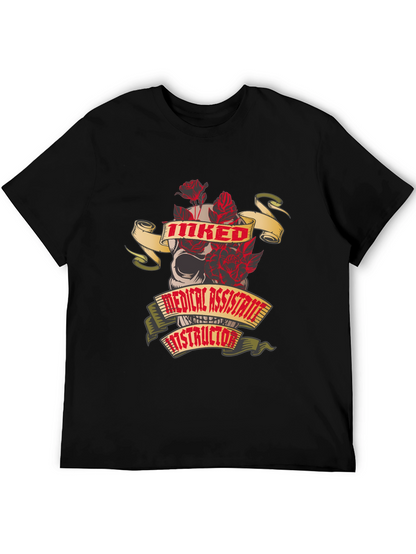 Inked Medical Assistant Instructor Black T-Shirt