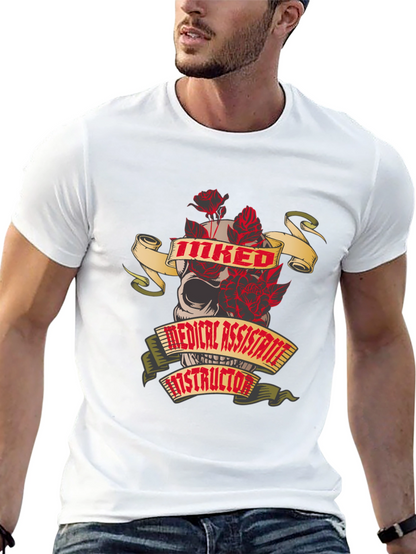 Inked Medical Assistant Instructor Black T-Shirt