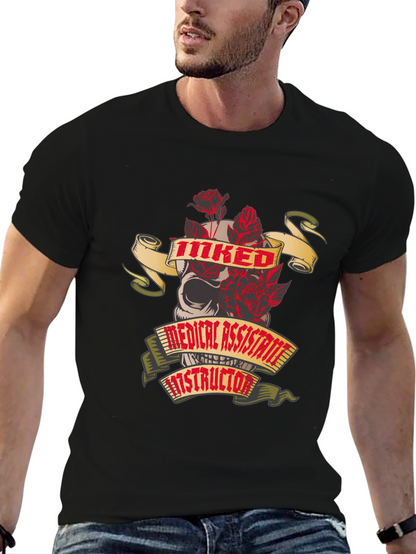 Inked Medical Assistant Instructor Black T-Shirt