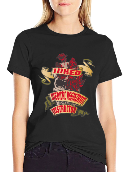 Inked Medical Assistant Instructor Black T-Shirt