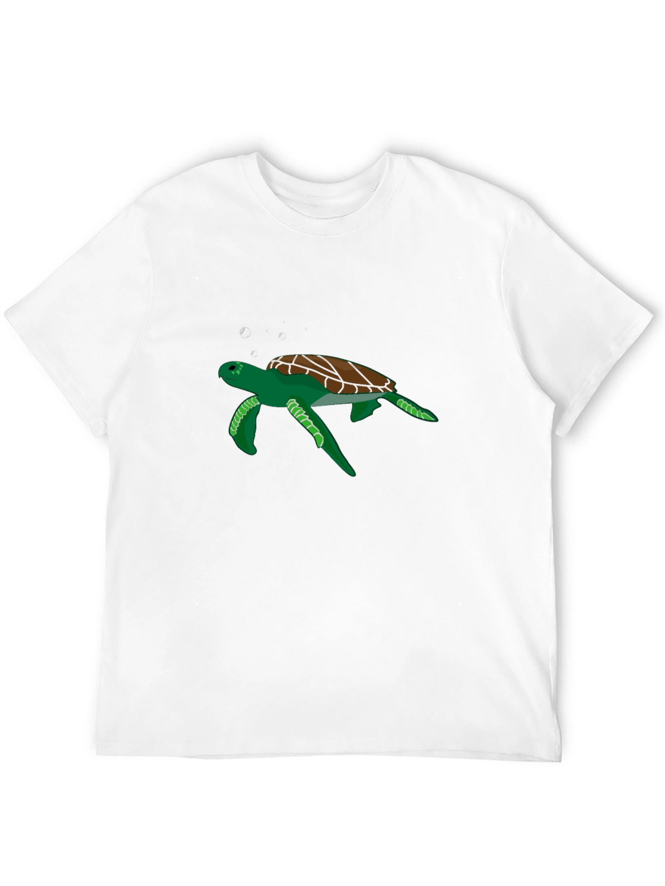 Cool Turtle Graphic Black T-Shirt
