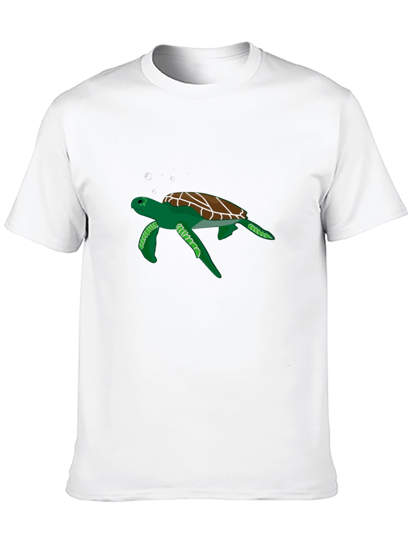 Cool Turtle Graphic Black T-Shirt