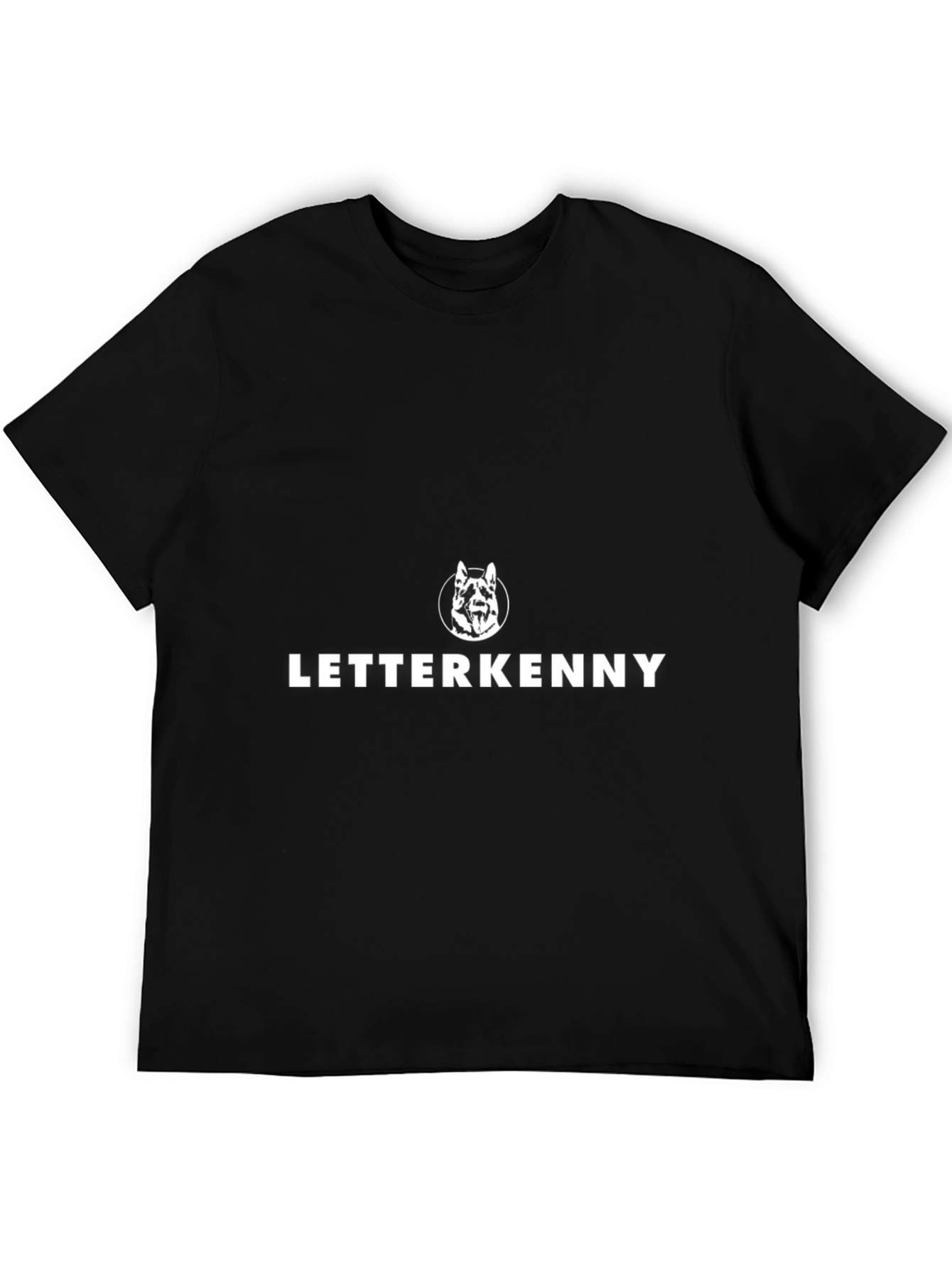 Letterkenny Dog Logo Black T-Shirt