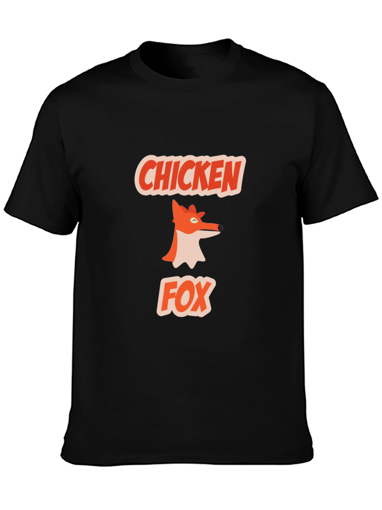 Chicken Fox Graphic Tee - Quirky & Fun Design