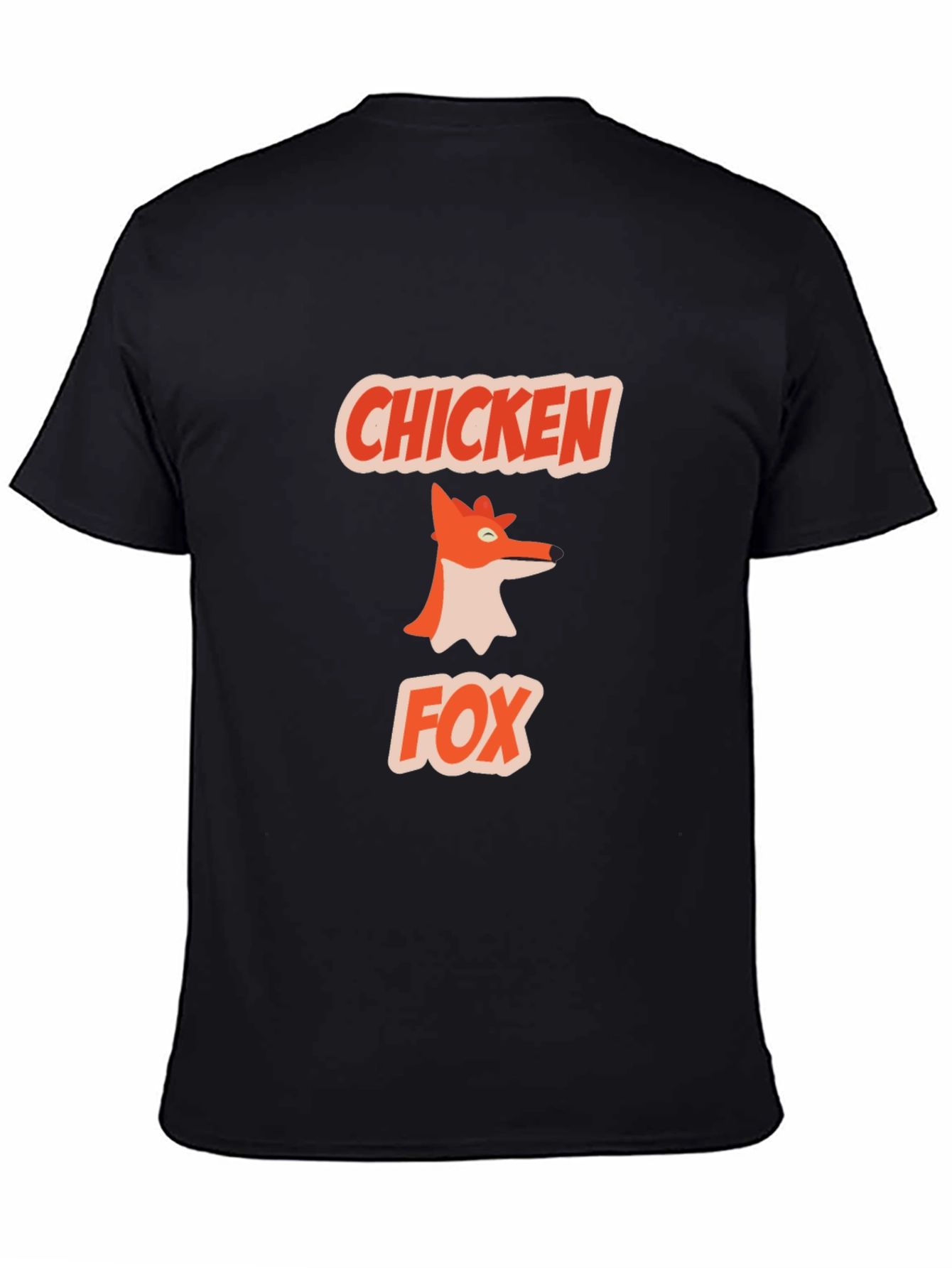 Chicken Fox Graphic Tee - Quirky & Fun Design