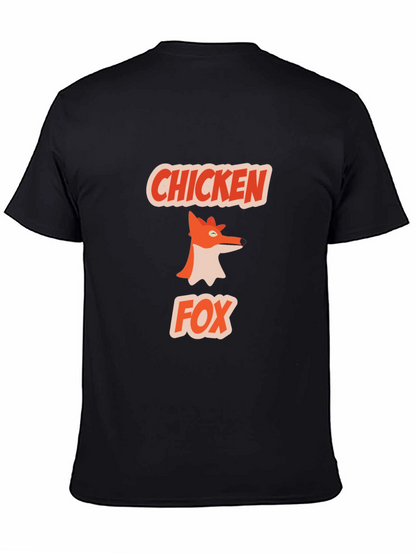 Chicken Fox Graphic Tee - Quirky & Fun Design