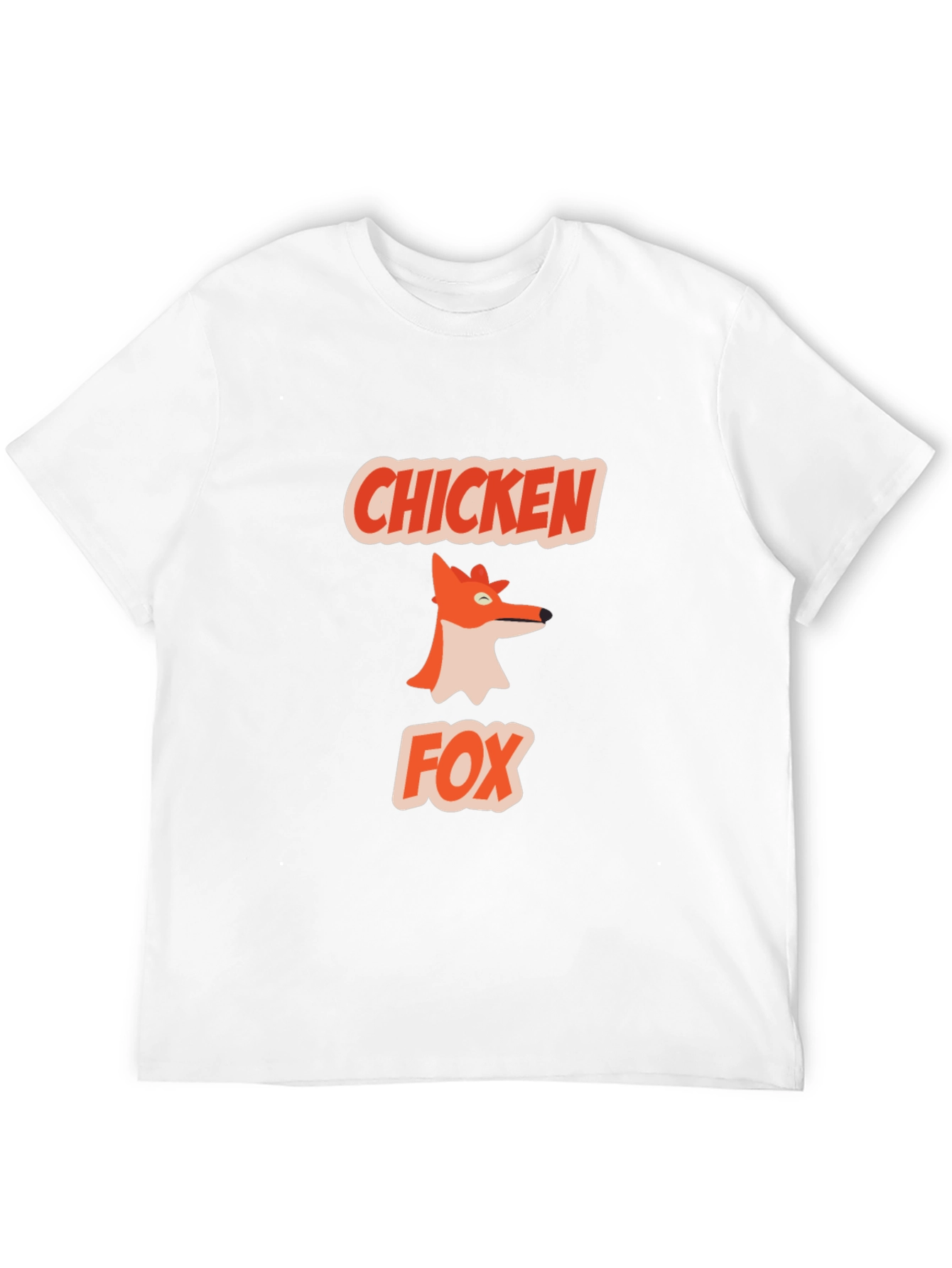 Chicken Fox Graphic Tee - Quirky & Fun Design