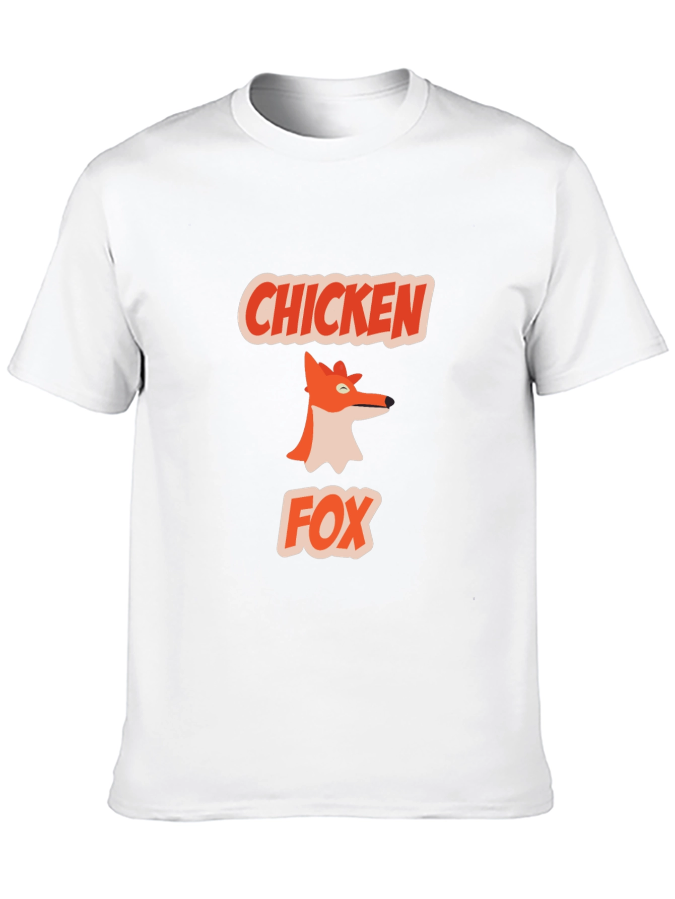 Chicken Fox Graphic Tee - Quirky & Fun Design