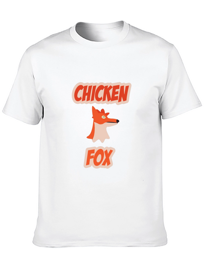 Chicken Fox Graphic Tee - Quirky & Fun Design