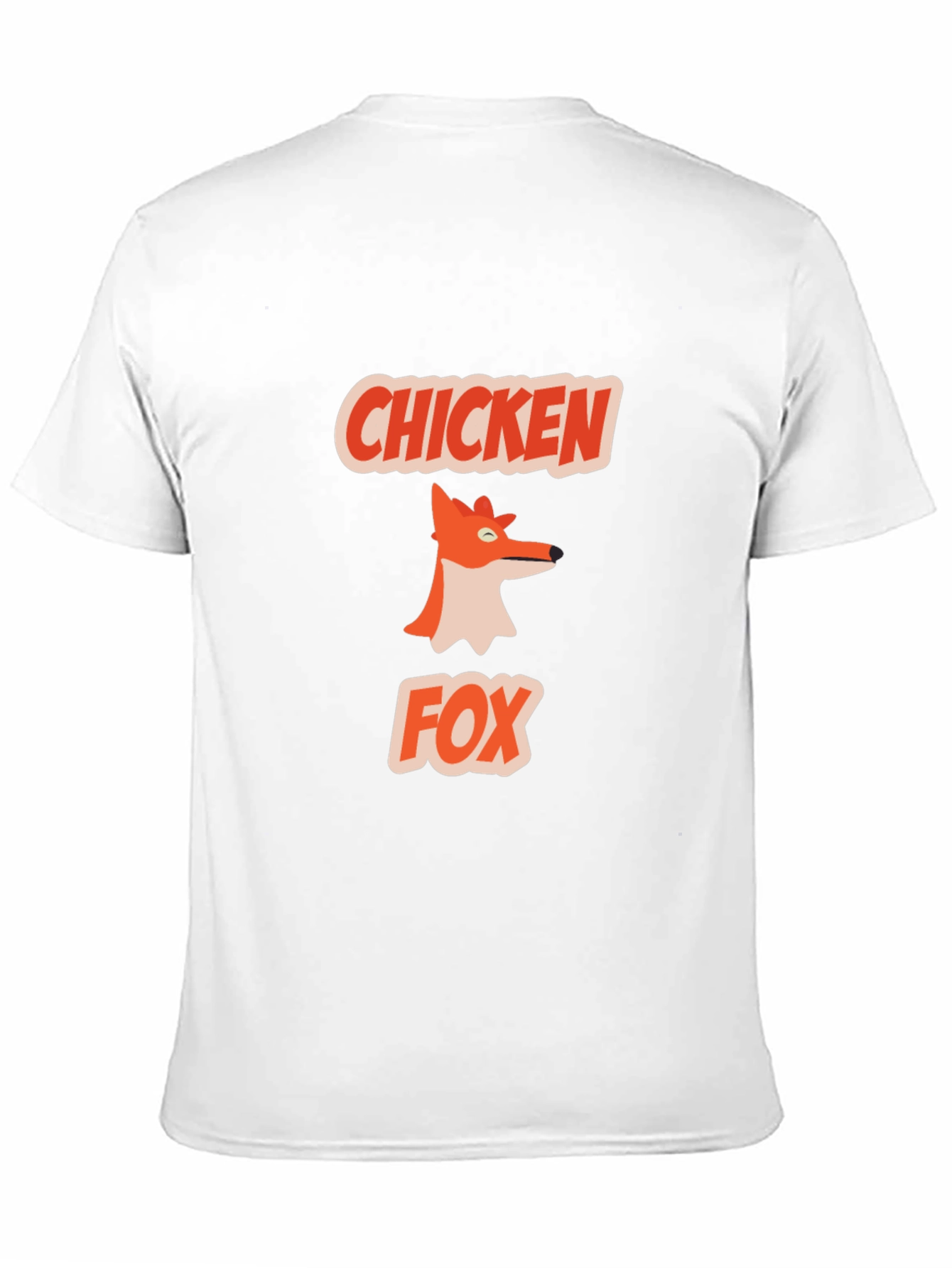 Chicken Fox Graphic Tee - Quirky & Fun Design