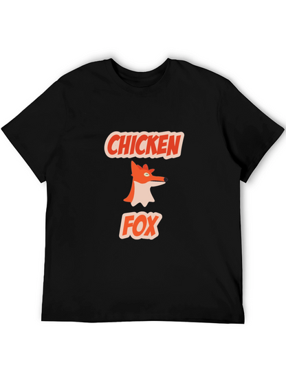 Chicken Fox Graphic Tee - Quirky & Fun Design