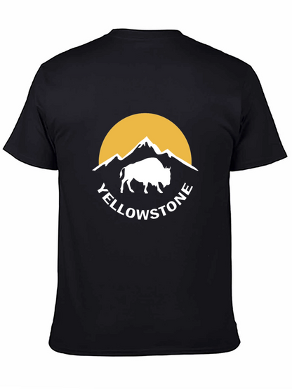 Yellowstone Buffalo Graphic Tee - Black